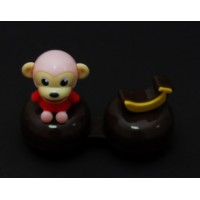 Estojo com boneco macaco